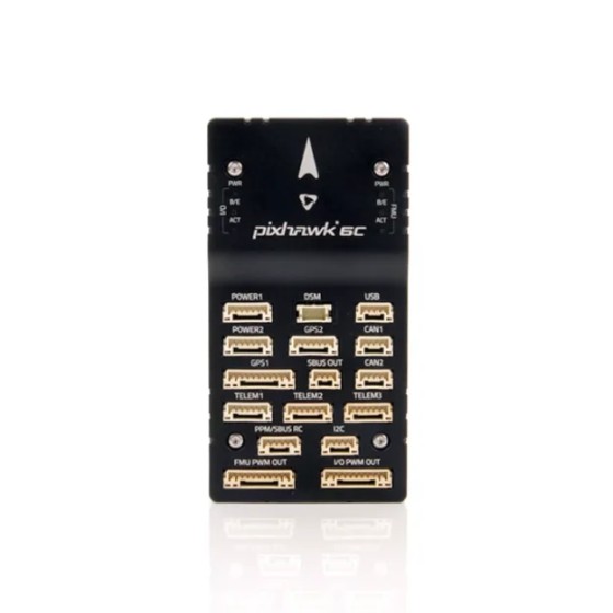 Holybro Pixhawk 6C Mini placa base M8N GNSS PM02D módulo de potencia RC Multirotor avión GNSS aluminio Drone remoto